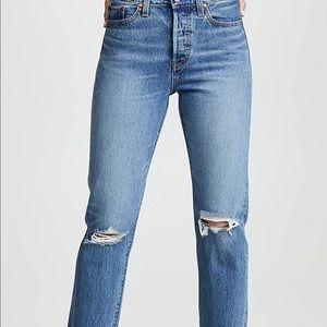Levi’s Plaid Wedgie Fit Straight Women's Jeans